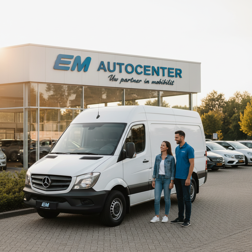 Realistische foto passend bij Bestelwagen verkopen zonder zorgen bij EM Autocenter voor website SEO-